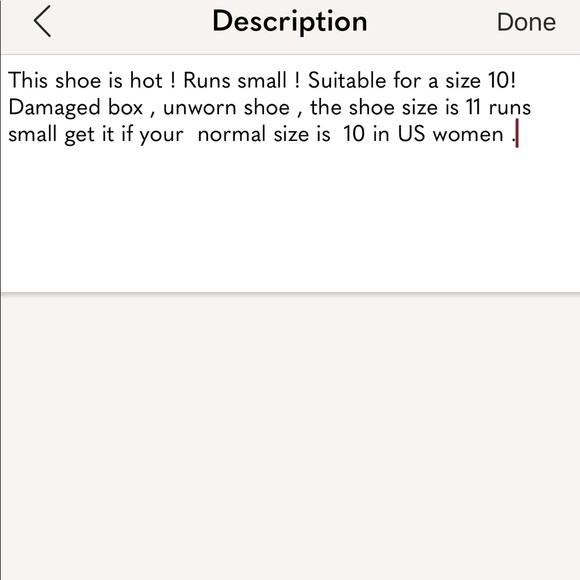 Brand new size 11 shoe - Picture 5 of 5